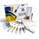 23 PCS STUDIO ACRYLICS COLLECTION BOX 12 ASSORTED 20 ML TUBES WITH ACCESSORIES